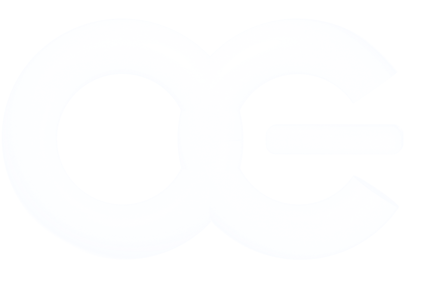The OddEngine mark rendered in three dimensions